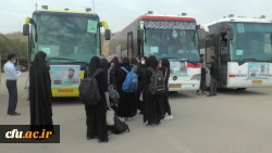 اعزام 60 دانشجو معلم دانشگاه فرهنگیان لرستان به مناطق جنگی جنوب در قالب اردوی راهیان نور 12