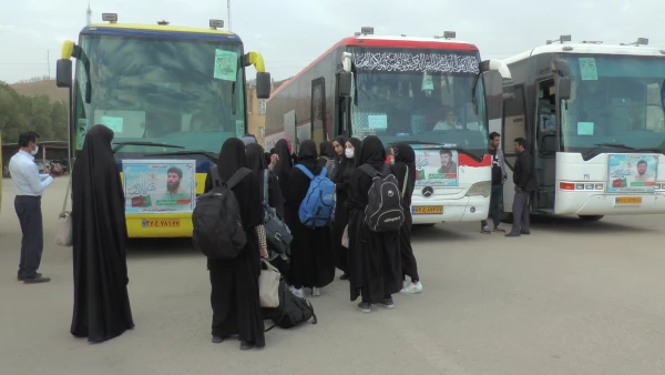 اعزام 60 دانشجو معلم دانشگاه فرهنگیان لرستان به مناطق جنگی جنوب در قالب اردوی راهیان نور 12