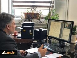 جلسه مجازی همکاران معاونت نظارت و ارزیابی با کارشناسان استانی در پایان سال 1400 3