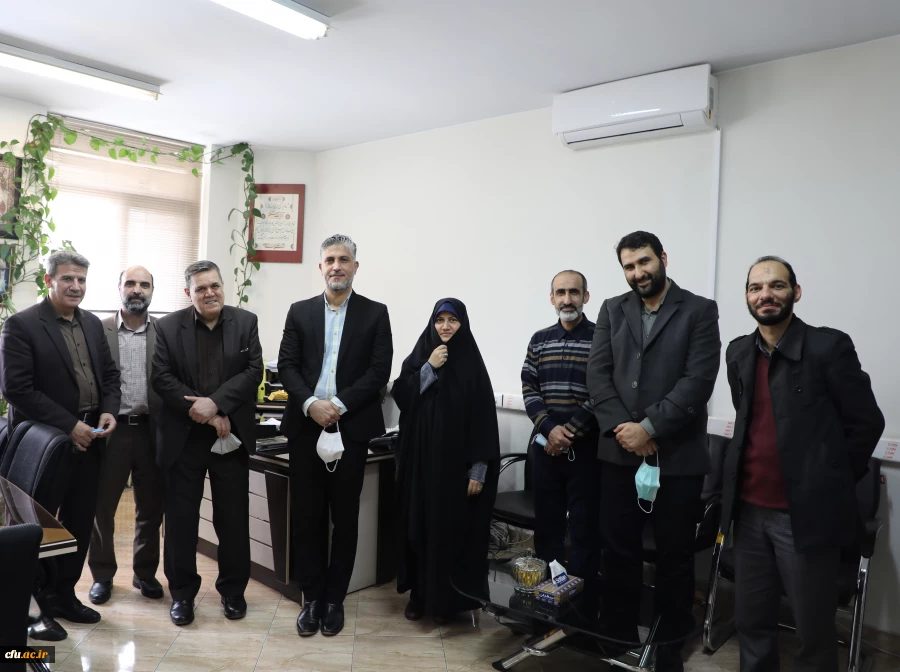 دیدار پایان سال رئیس دانشگاه با کارکنان سازمان مرکزی 10