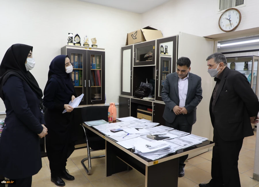 دیدار پایان سال رئیس دانشگاه با کارکنان سازمان مرکزی 11