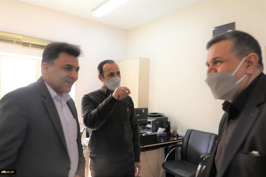 دیدار پایان سال رئیس دانشگاه با کارکنان سازمان مرکزی 12