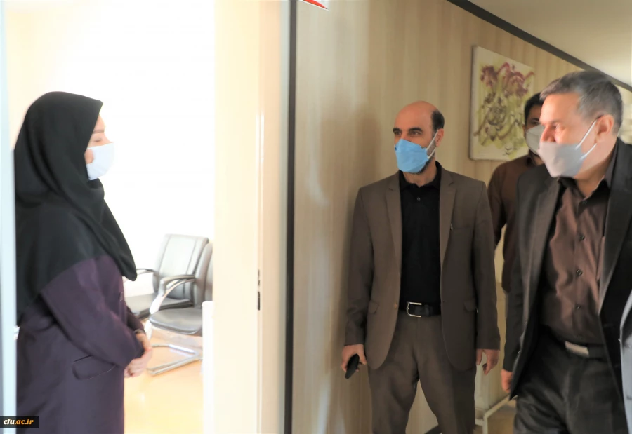 دیدار پایان سال رئیس دانشگاه با کارکنان سازمان مرکزی 18