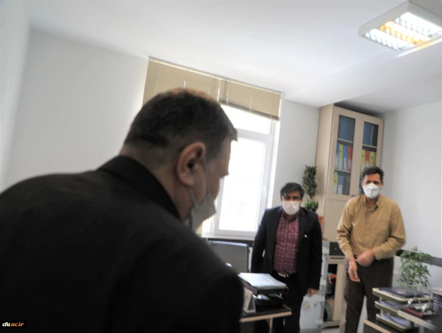 دیدار پایان سال رئیس دانشگاه با کارکنان سازمان مرکزی 4