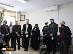 دیدار پایان سال رئیس دانشگاه با کارکنان سازمان مرکزی 9