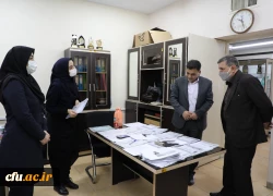 دیدار پایان سال رئیس دانشگاه با کارکنان سازمان مرکزی 10