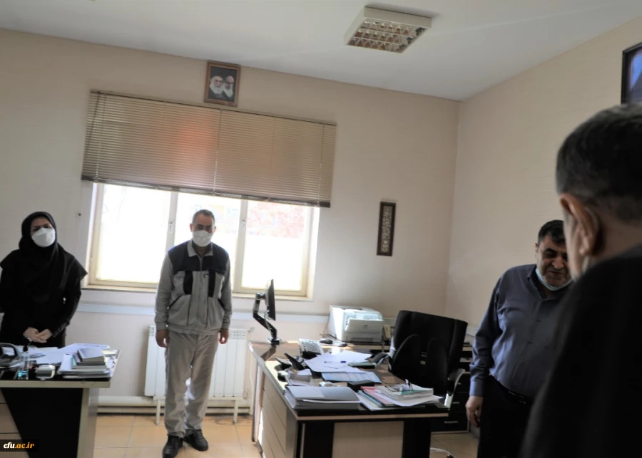 دیدار پایان سال رئیس دانشگاه با کارکنان سازمان مرکزی 15