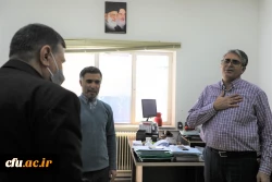 دیدار پایان سال رئیس دانشگاه با کارکنان سازمان مرکزی 16