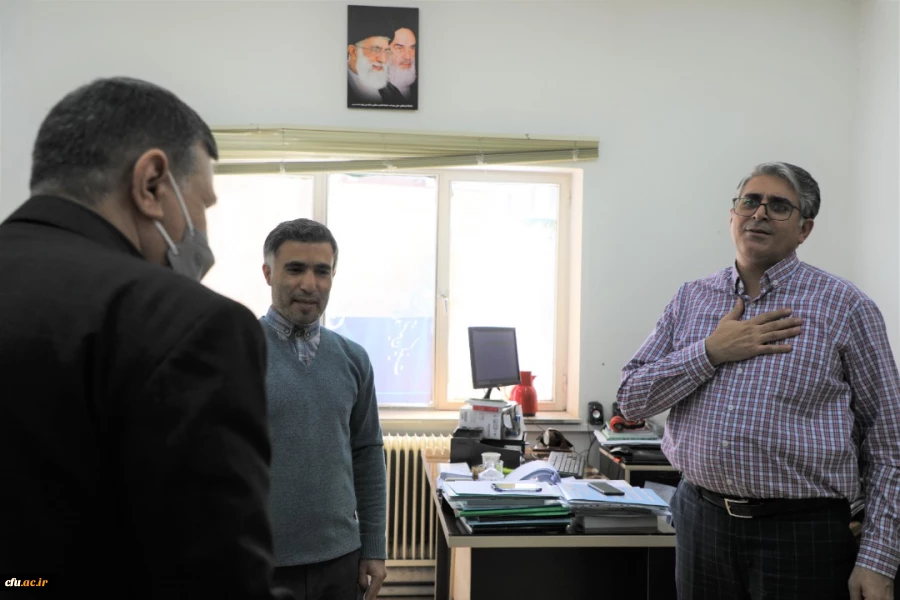 دیدار پایان سال رئیس دانشگاه با کارکنان سازمان مرکزی 16