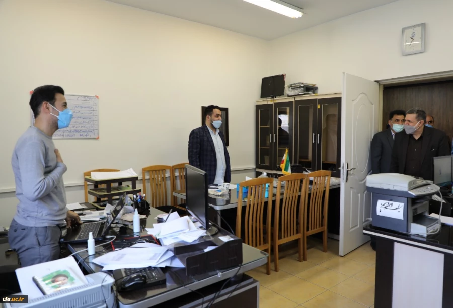 دیدار پایان سال رئیس دانشگاه با کارکنان سازمان مرکزی 21