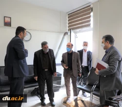 دیدار پایان سال رئیس دانشگاه با کارکنان سازمان مرکزی 9