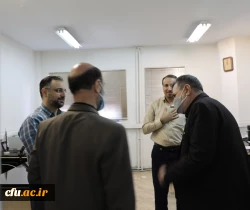 دیدار پایان سال رئیس دانشگاه با کارکنان سازمان مرکزی 11