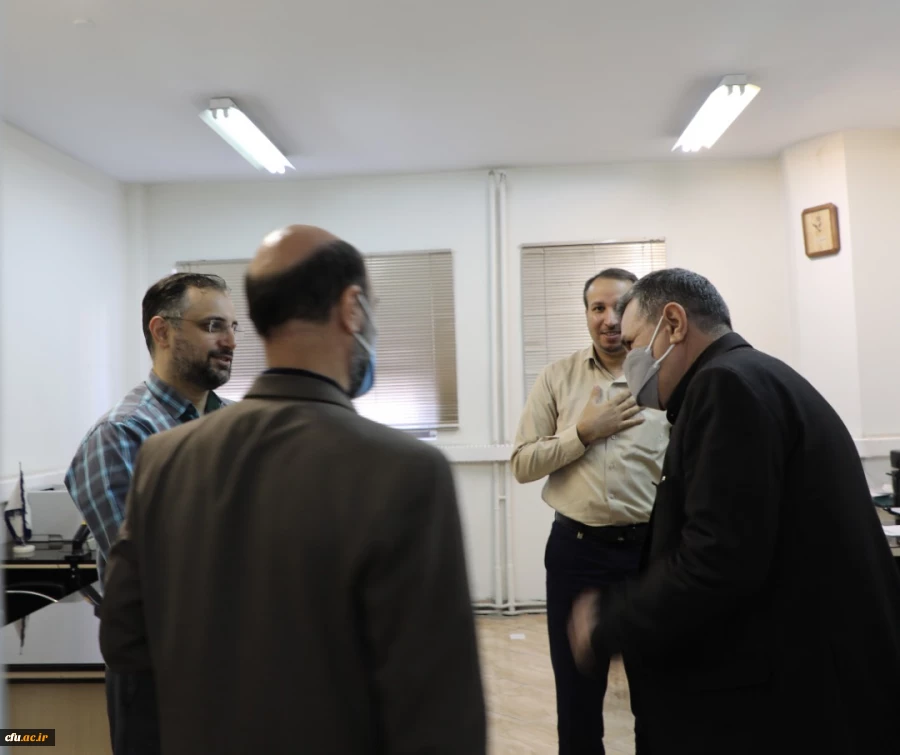 دیدار پایان سال رئیس دانشگاه با کارکنان سازمان مرکزی 11