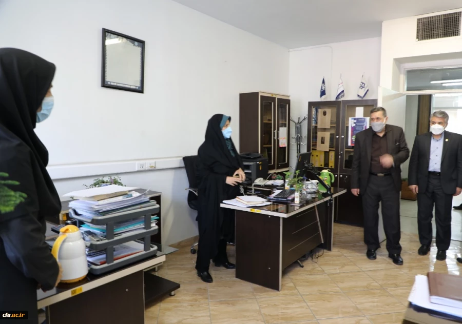 دیدار پایان سال رئیس دانشگاه با کارکنان سازمان مرکزی 13