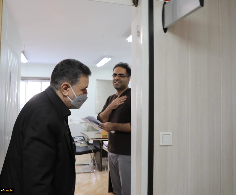 دیدار پایان سال رئیس دانشگاه با کارکنان سازمان مرکزی 15