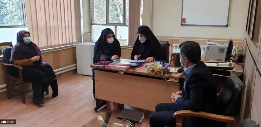 بازدید ناظر سنجش عملکرد فعالیت های فرهنگی و اجتماعی معاونت محترم فرهنگی دانشگاه فرهنگیان از پردیس های استان البرز  3