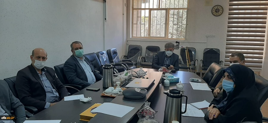 نشست هماهنگی و برنامه ریزی از سرگیری فعالیت های آموزشی و بازگشایی خوابگاه های دانشگاه فرهنگیان لرستان برگزار شد 2