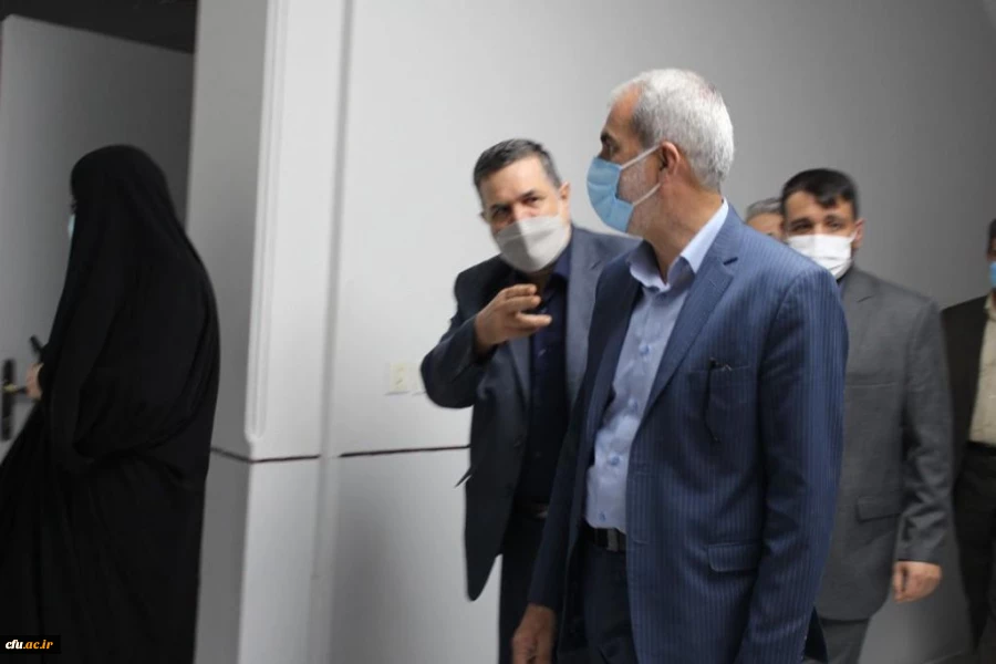 ازسرگیری آموزش های حضوری در دانشگاه فرهنگیان با حضور وزیر آموزش و پرورش 3