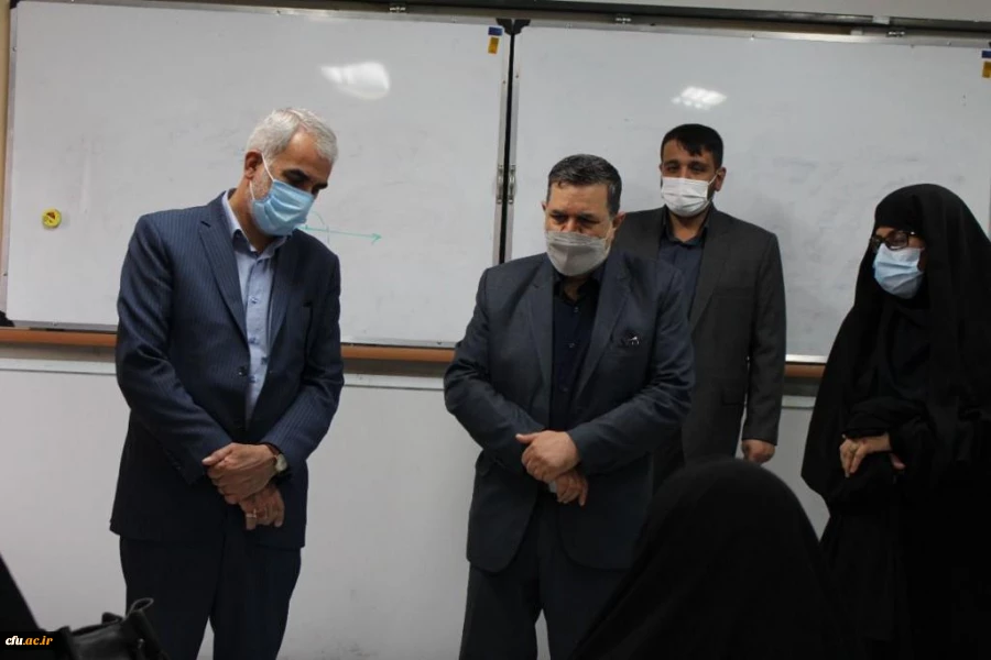 ازسرگیری آموزش های حضوری در دانشگاه فرهنگیان با حضور وزیر آموزش و پرورش 5