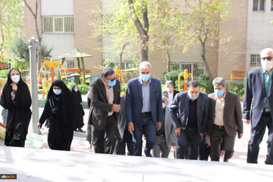 ازسرگیری آموزش های حضوری در دانشگاه فرهنگیان با حضور وزیر آموزش و پرورش 6