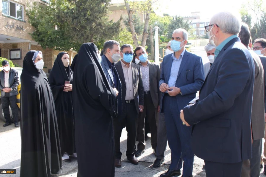 ازسرگیری آموزش های حضوری در دانشگاه فرهنگیان با حضور وزیر آموزش و پرورش 7