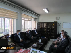 دیدار رئیس مجمع خیرین مدرسه ساز استان با مدیر استانی دانشگاه فرهنگیان مرکزی 2