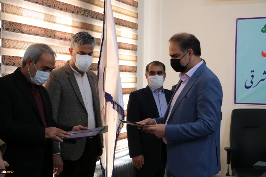 آیین تکریم و معارفه مسئول حراست دانشگاه فرهنگیان آذربایجان شرقی 12