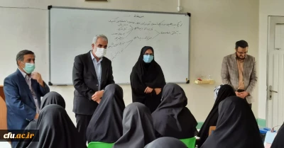 بازدید سرزده وزیر آموزش و پرورش از مرکز آموزش عالی شهید شرافت دانشگاه فرهنگیان تهران