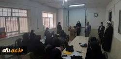 بازدید سرپرست دانشگاه فرهنگیان خراسان جنوبی از کلاس های حضوری 2