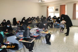 شروع آموزش  حضوری دانشجویان  و مراسم استقبال از آنان در دانشگاه فرهنگیان استان اصفهان 15