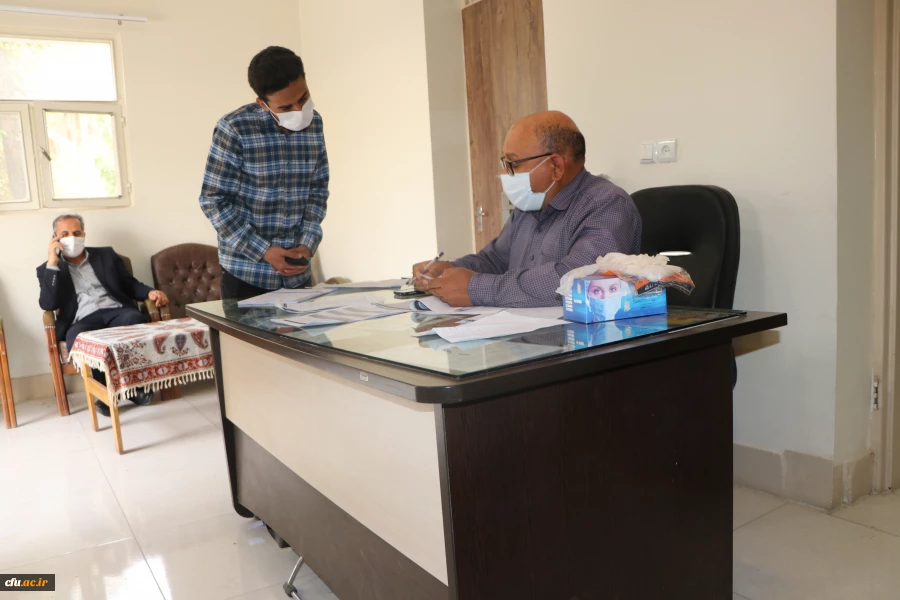 شروع آموزش  حضوری دانشجویان  و مراسم استقبال از آنان در دانشگاه فرهنگیان استان اصفهان 17