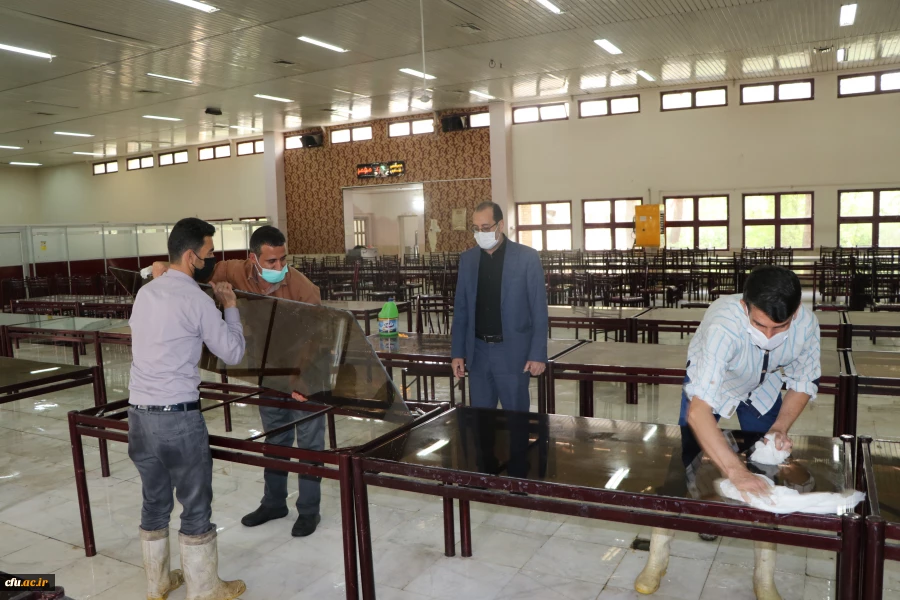 شروع آموزش  حضوری دانشجویان  و مراسم استقبال از آنان در دانشگاه فرهنگیان استان اصفهان 18