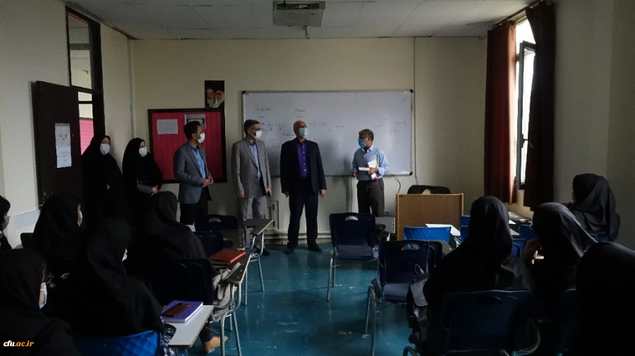 بازدید دکتر معروفی از تشکیل کلاس های حضوری در پردیس های دانشگاه فرهنگیان کردستان
 2