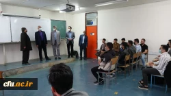 بازدید دکتر معروفی از تشکیل کلاس های حضوری در پردیس های دانشگاه فرهنگیان کردستان
 4