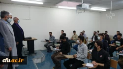 بازدید دکتر معروفی از تشکیل کلاس های حضوری در پردیس های دانشگاه فرهنگیان کردستان
 6