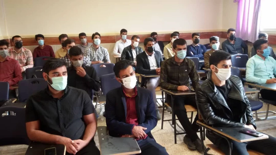 بازدید از آموزش های حضوری دانشجو معلمان 8