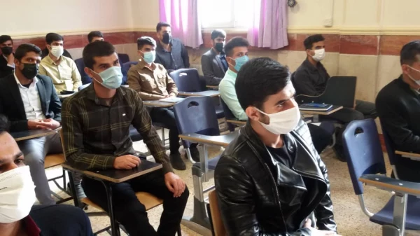 بازدید از آموزش های حضوری دانشجو معلمان 11