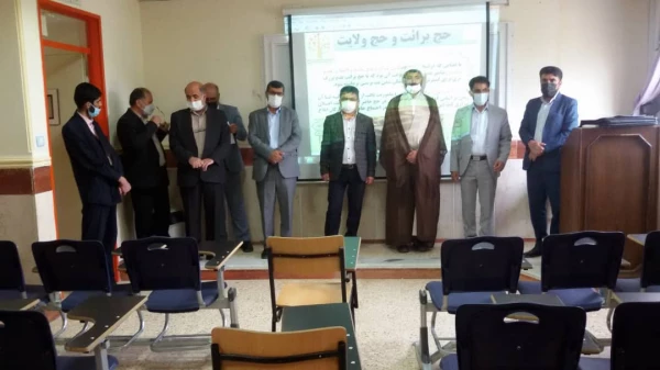 بازدید از آموزش های حضوری دانشجو معلمان 12