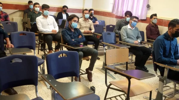 بازدید از آموزش های حضوری دانشجو معلمان 13