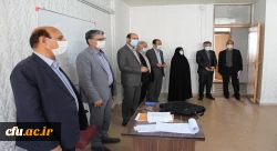 بازدید سرزده سرپرست دانشگاه فرهنگیان لرستان از کلاس های درس پردیس آیت اله کمالوند 2