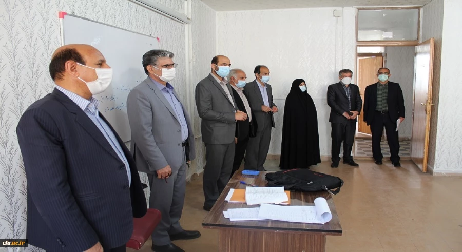 بازدید سرزده سرپرست دانشگاه فرهنگیان لرستان از کلاس های درس پردیس آیت اله کمالوند 2