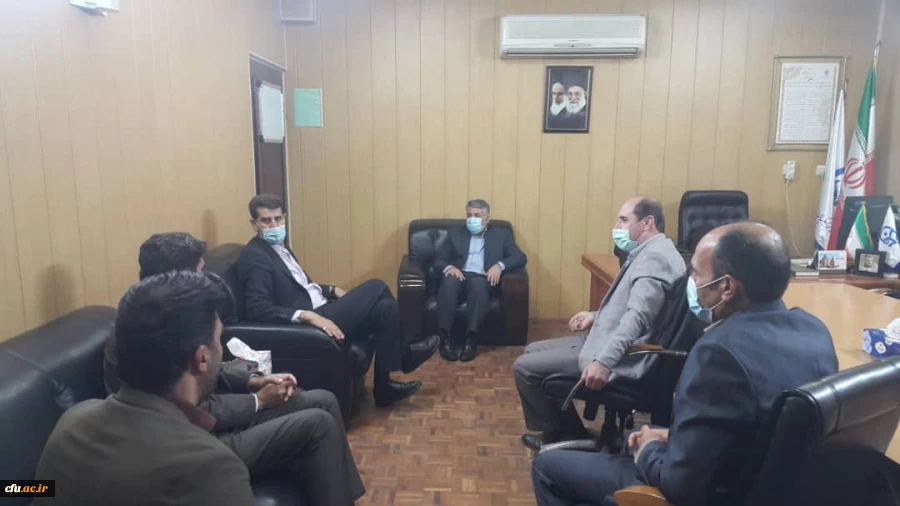 بازدید معاون و مدیر کل نظارت و ارزیابی دانشگاه فرهنگیان از پردیس های دانشگاه فرهنگیان استان البرز 4