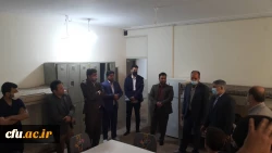 بازدید معاون و مدیر کل نظارت و ارزیابی دانشگاه فرهنگیان از پردیس های دانشگاه فرهنگیان استان البرز 5