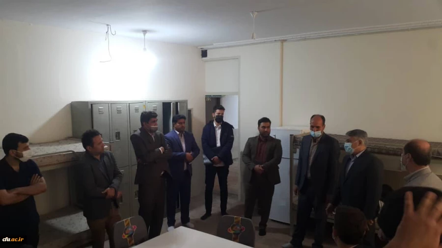 بازدید معاون و مدیر کل نظارت و ارزیابی دانشگاه فرهنگیان از پردیس های دانشگاه فرهنگیان استان البرز 5