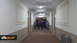 بازدید معاون و مدیر کل نظارت و ارزیابی دانشگاه فرهنگیان از پردیس های دانشگاه فرهنگیان استان البرز 6