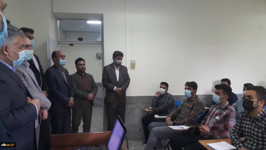 بازدید معاون و مدیر کل نظارت و ارزیابی دانشگاه فرهنگیان از پردیس های دانشگاه فرهنگیان استان البرز 10