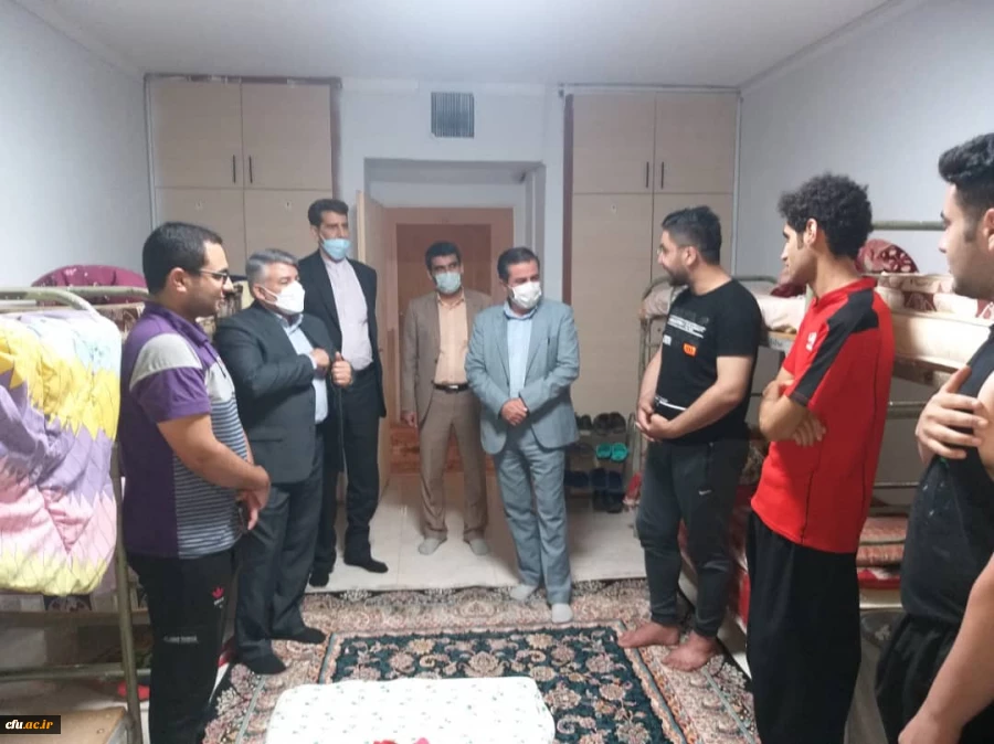 بازدید از کیفیت ازسرگیری آموزش حضوری  در دانشگاه فرهنگیان استان های زنجان، قزوین و البرز 3