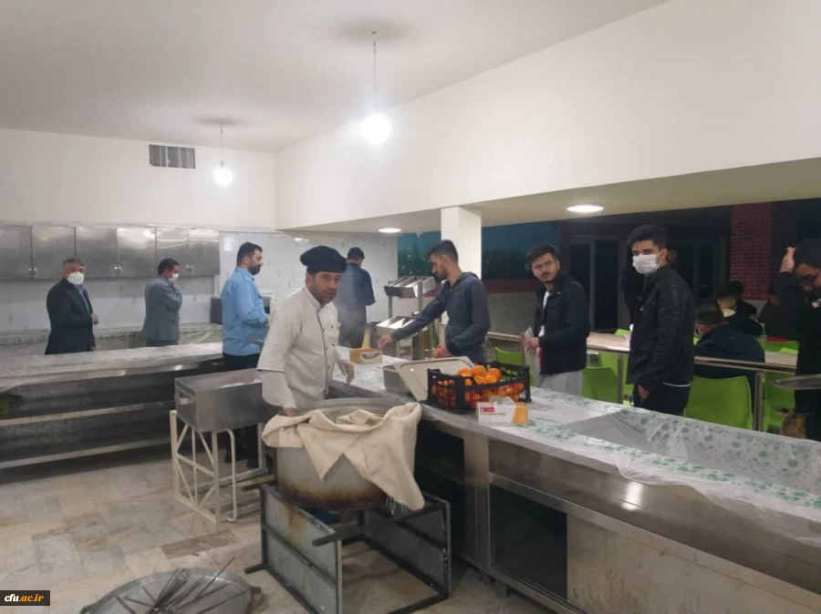 بازدید معاون نظارت و ارزیابی از امکانات رفاهی دانشگاه 8