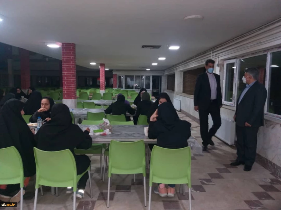 بازدید معاون نظارت و ارزیابی از امکانات رفاهی دانشگاه 10