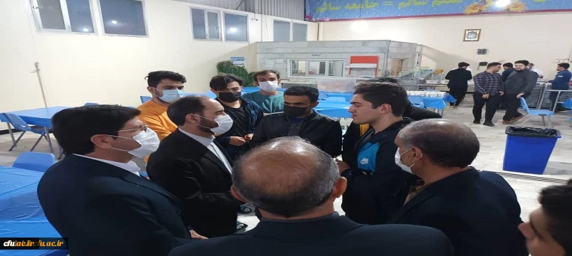 افطاری مدیر کل آموزش و پرورش و سرپرست مدیریت امور پردیس های استان اردبیل با دانشجومعلمان